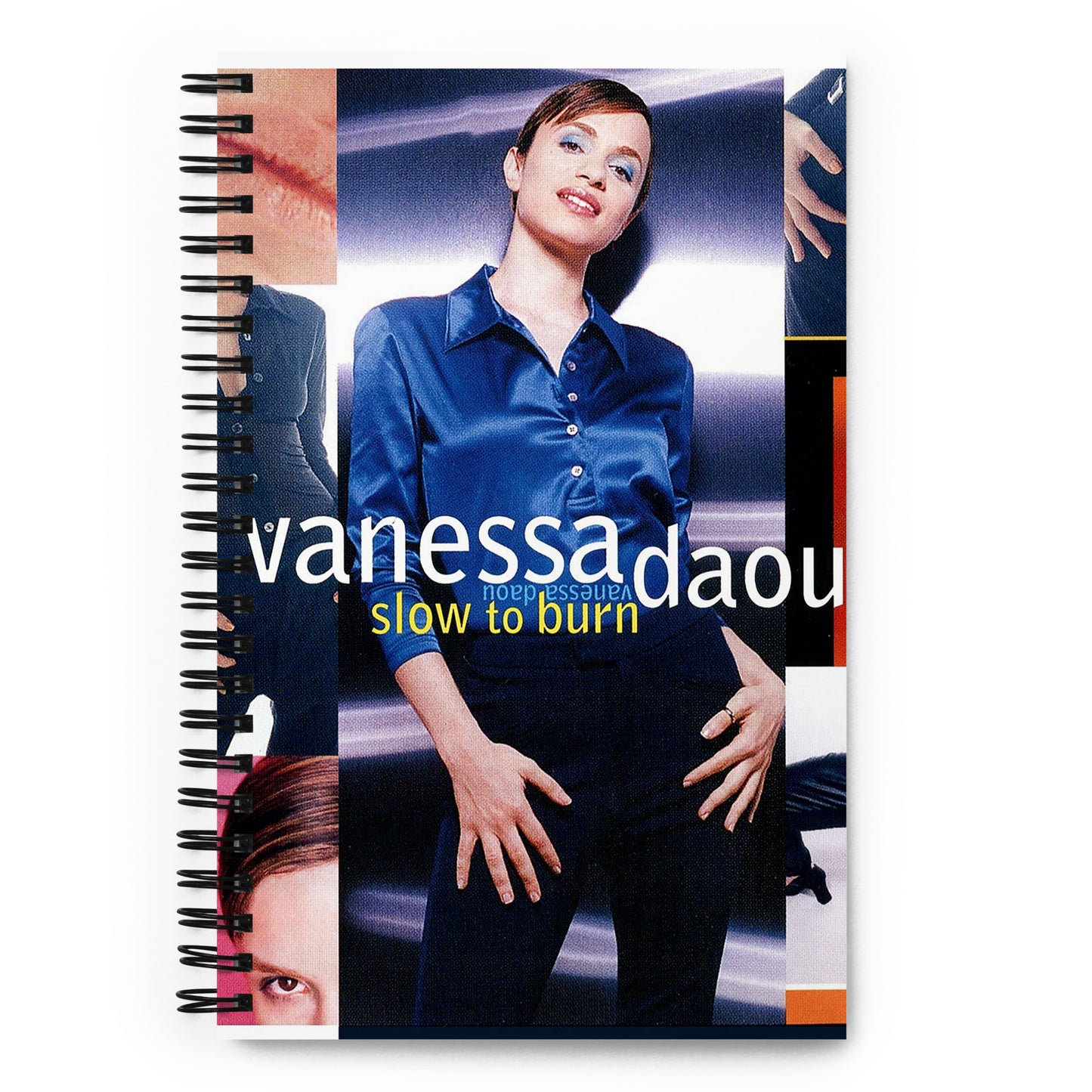 Slow to Burn Spiral notebook