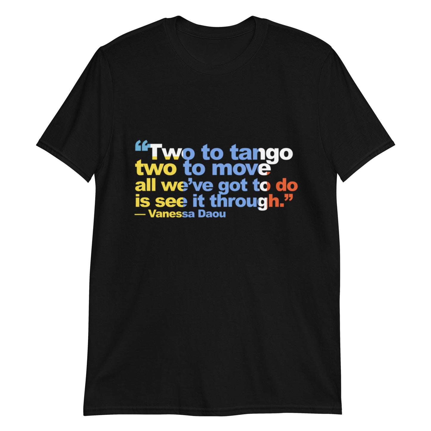 Two to Tango (multi color) Short-Sleeve Unisex T-Shirt
