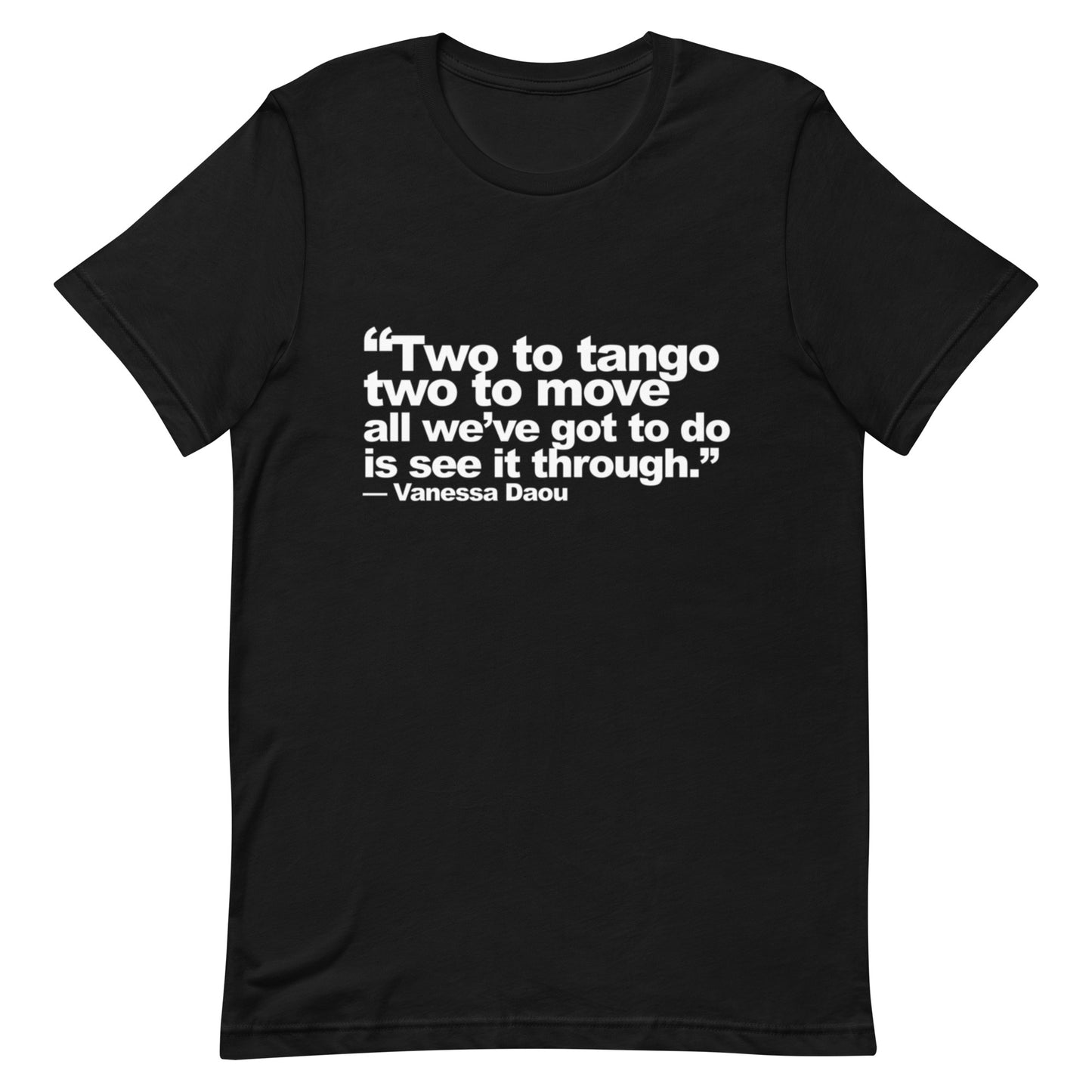 Two to Tango Unisex t-shirt