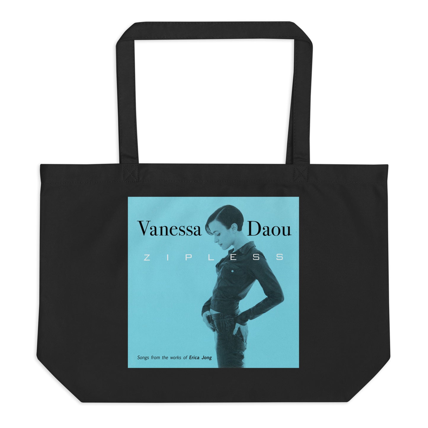 Zipless Large organic tote bag